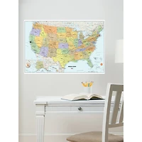 WallPops Dry Erase USA Map
