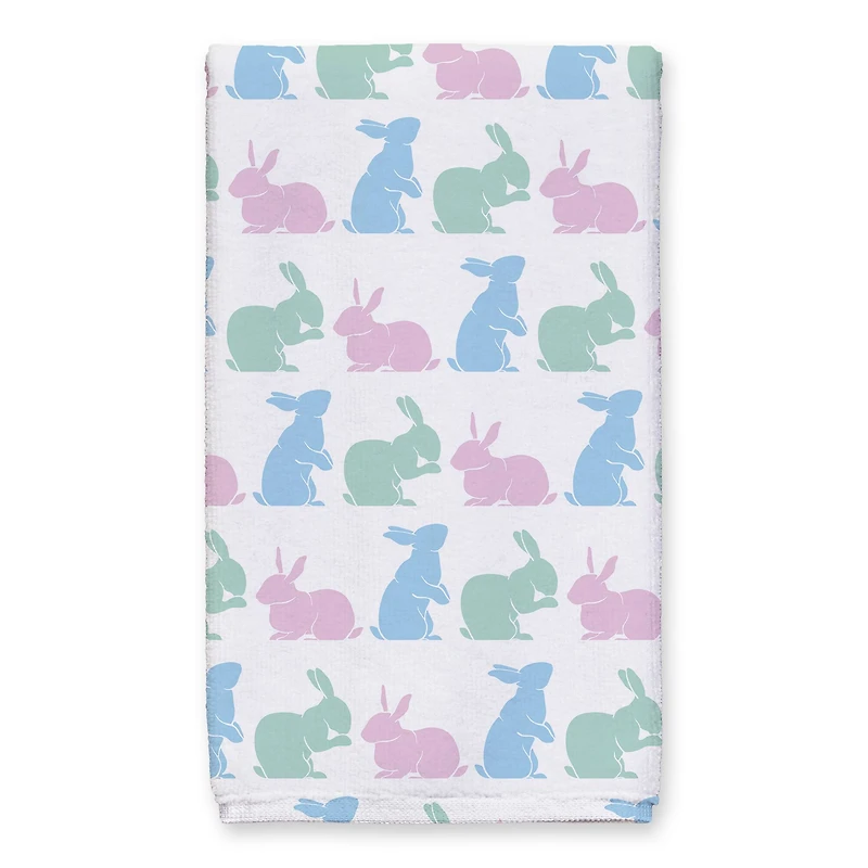 Easter Bunny Trail Tea Towel - Set of 2