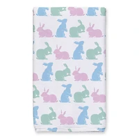 Easter Bunny Trail Tea Towel - Set of 2