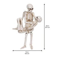 9.5" Skeleton Couple Hug Tabletop Décor by Ashland®