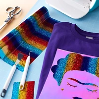 Siser® Holographic Heat Transfer Vinyl, Rainbow