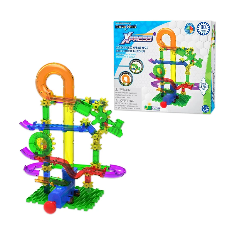 Techno Gears Marble Mania - Xpress: 80+ Pcs