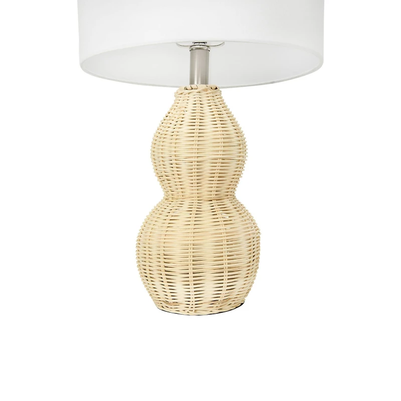 Hello Honey® Gourd Shaped Rattan Table Lamp