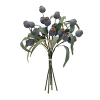 14" Blue Pod Foliage Bundles, 2ct.