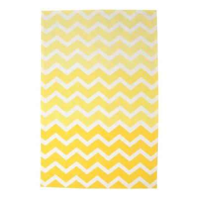 DII® Yellow Chevron Dishtowel, 2ct.