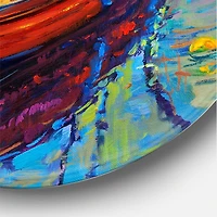 Designart - Three Boats In The Harbor