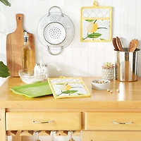 Lemon Bliss Print Potholder Set