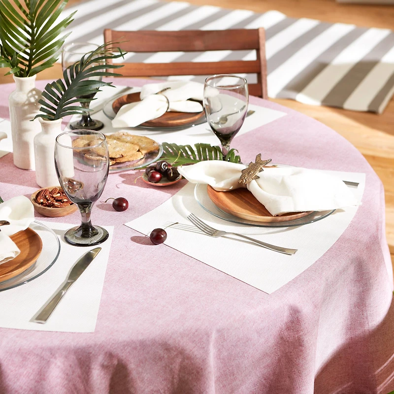 DII® Tweed Wedge Table Placemats