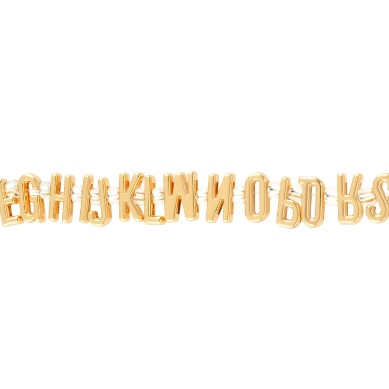 Gold Alphabet Metal Beads by Bead Landing™