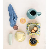 Hello Honey® 48oz. Reactive Glaze Stoneware Pitcher