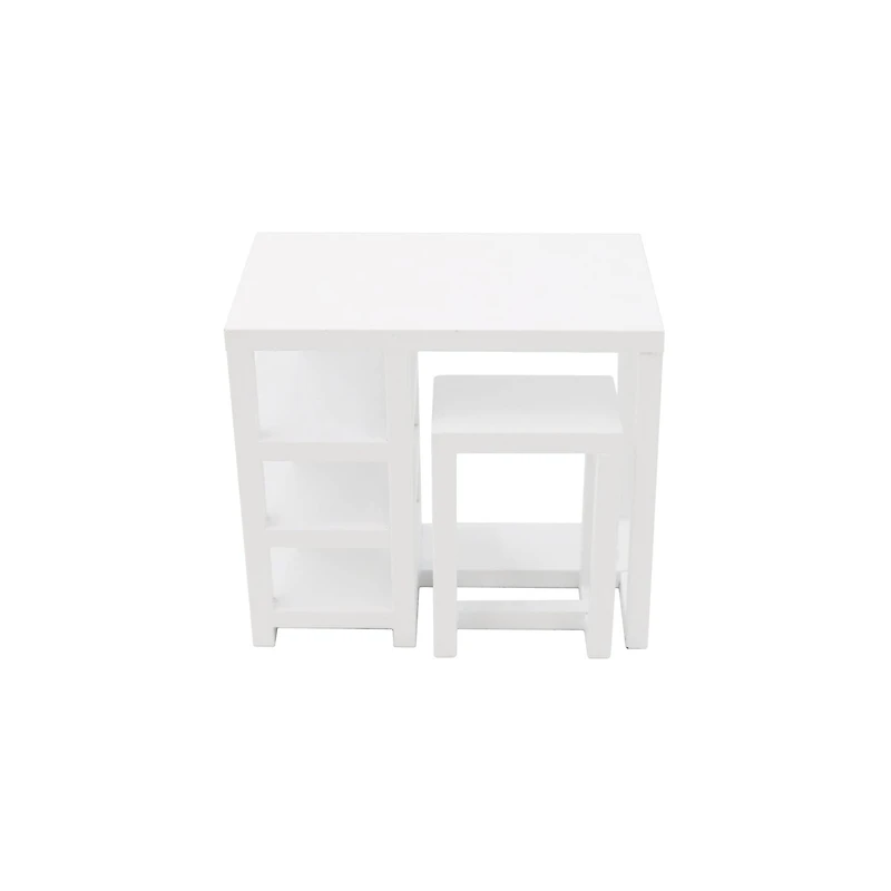 Mini White Bar Table & Chairs Set by Make Market®