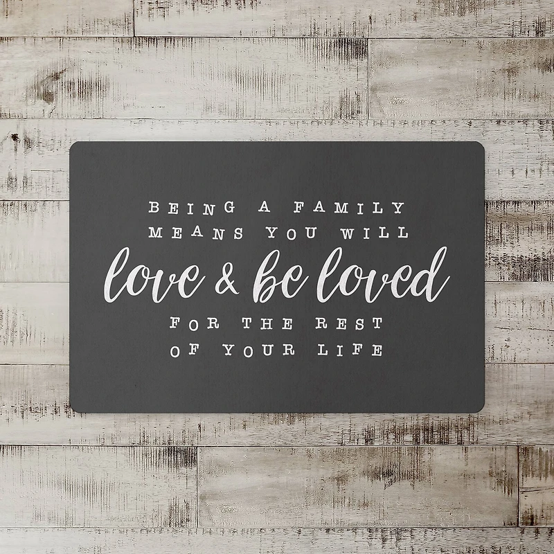 18" x 27" Love & Be Loved Floor Mat