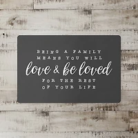 18" x 27" Love & Be Loved Floor Mat