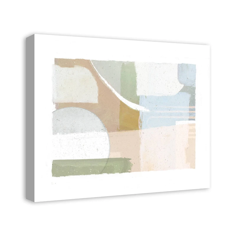 Pastel Modern Abstract 24" x 20" Canvas Wall Art