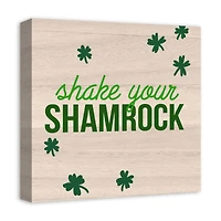 Shake Your Shamrock 16" x 16" Canvas Wall Art