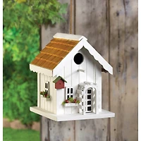 9" Cheerful Happy Home Birdhouse