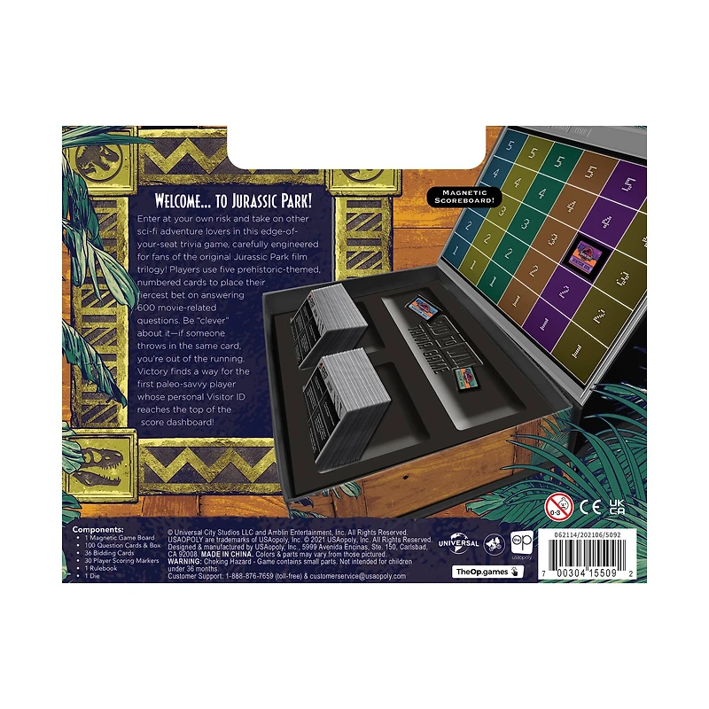 Jurassic Park Bid to Win Trivia Game