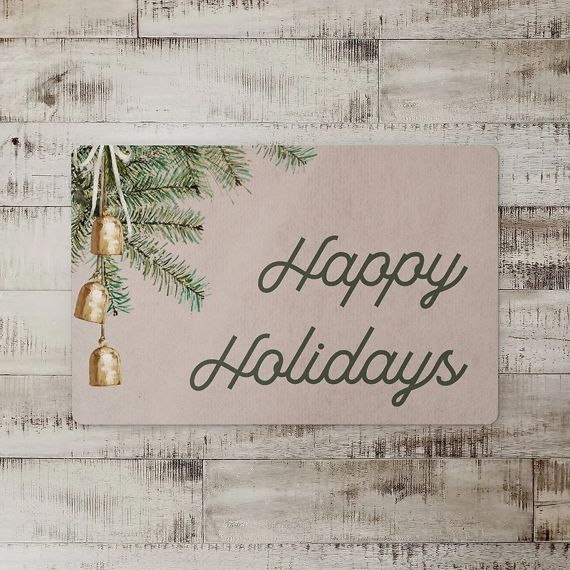 Happy Holidays 18" x 27" Floor Mat