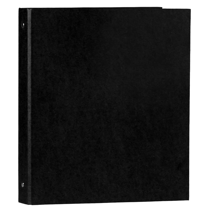 JAM Paper 1" Black  Recycled Kraft 3-Ring Binder