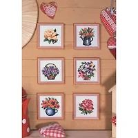 Orchidea Cross Stitch Kit Red Rose