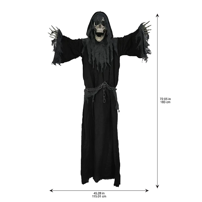 6ft. Hanging Tattered Reaper by Ashland®