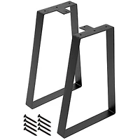 Sorbus Trapezoid Table Legs for Benches or Tables