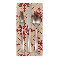 DII® Scandinavian Snowflakes Printed Napkin Set, 6ct.