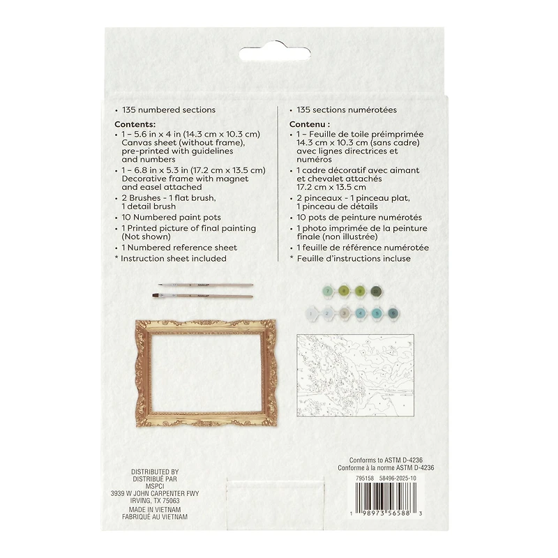 Mountain Paint-by-Number Framed Mini KIt by Artist's Loft®
