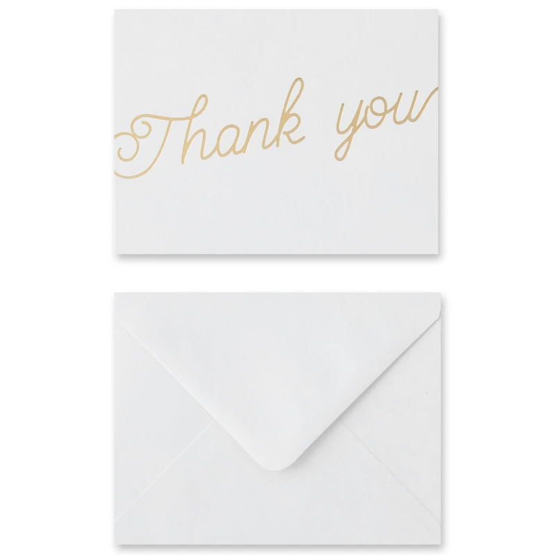 12 Packs: 40 ct. (480 total) 4.25" x 5.5" Thank You Cards & Envelopes by Recollections™