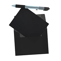 PA Paper™ Accents 4.25" x 5.5" Black Cards & Envelopes, 25ct.