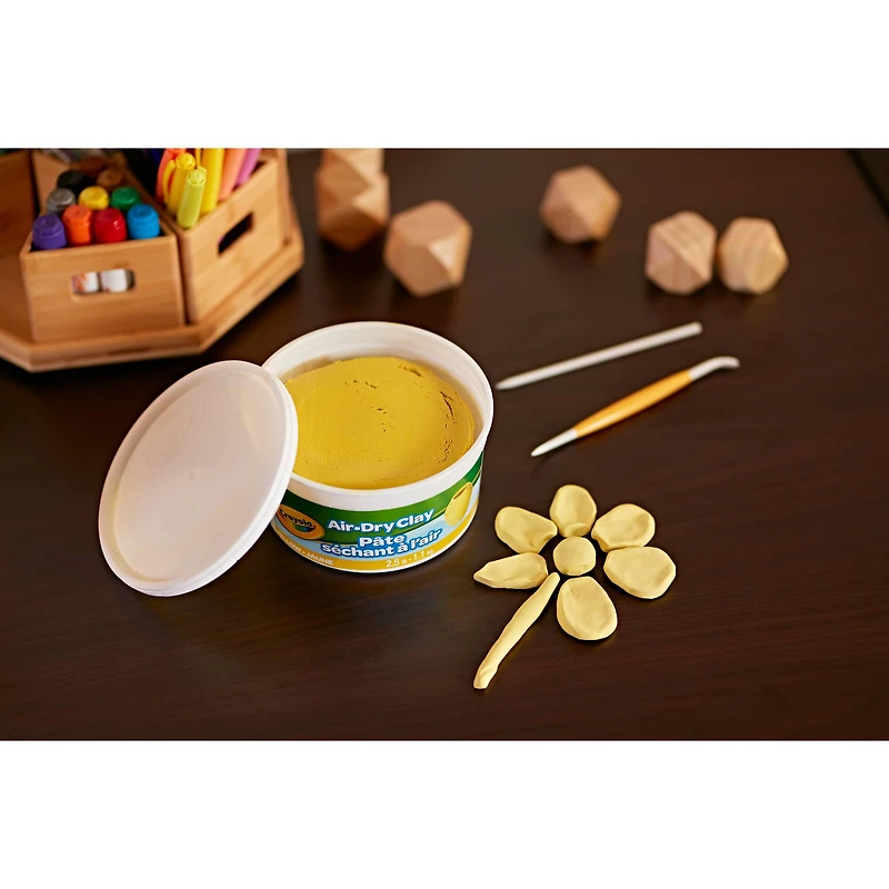 Crayola® 2.5lb. Yellow Air Dry Clay Tub