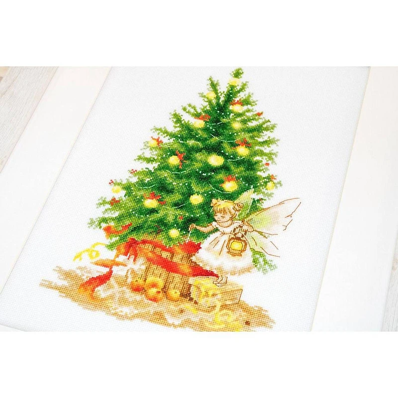 Luca-S Christmas Tree Counted Cross Stitch Kit