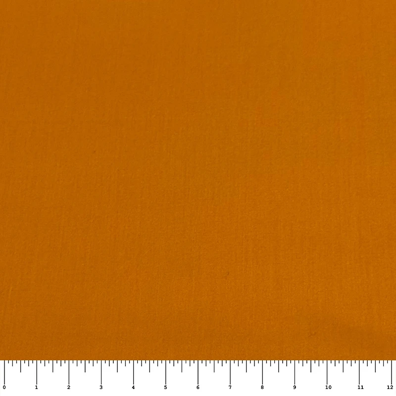 Feldman Solid Light Orange Quilting Broadcloth Fabric