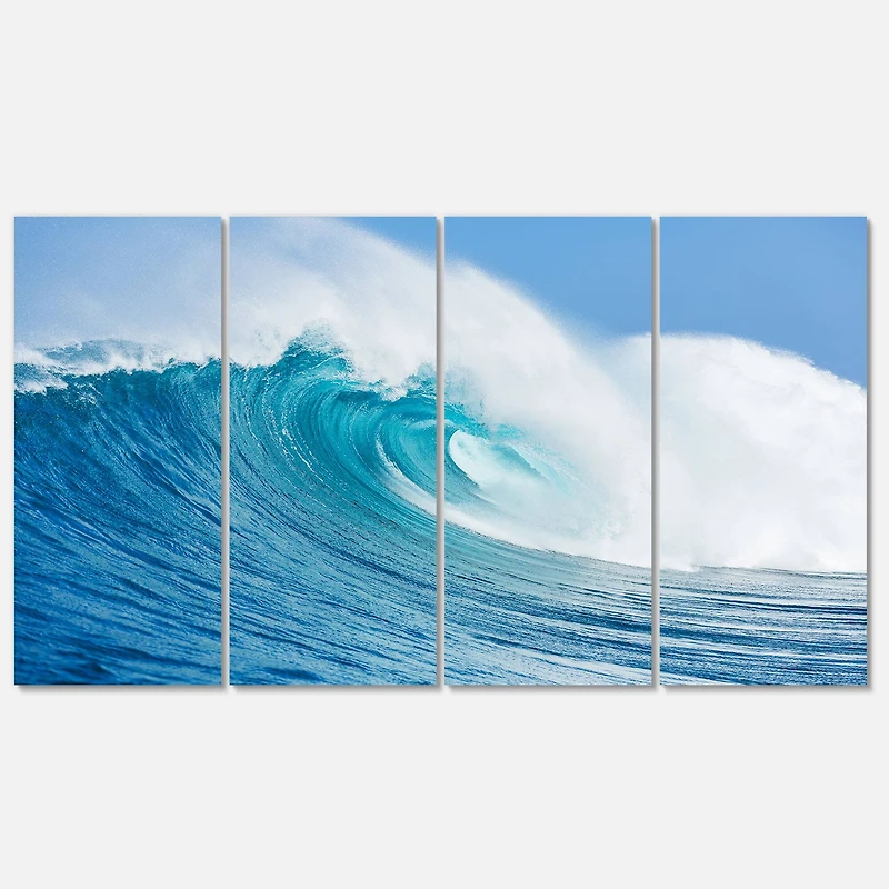 Designart - Blue Ocean Wave
