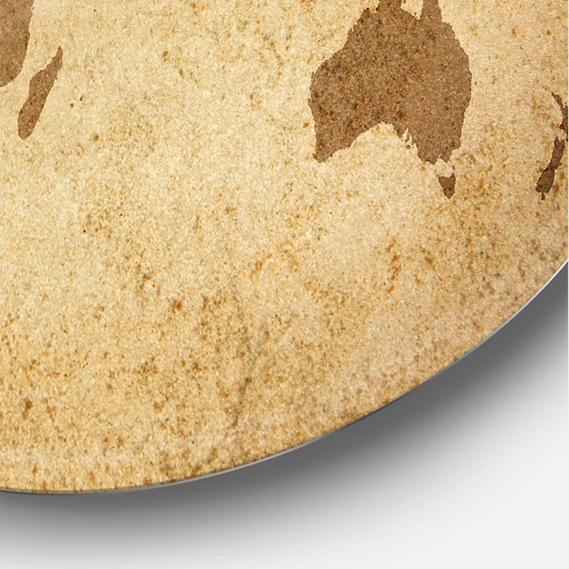 Designart - Ancient Map of The World V