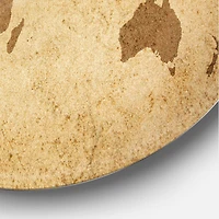 Designart - Ancient Map of The World V