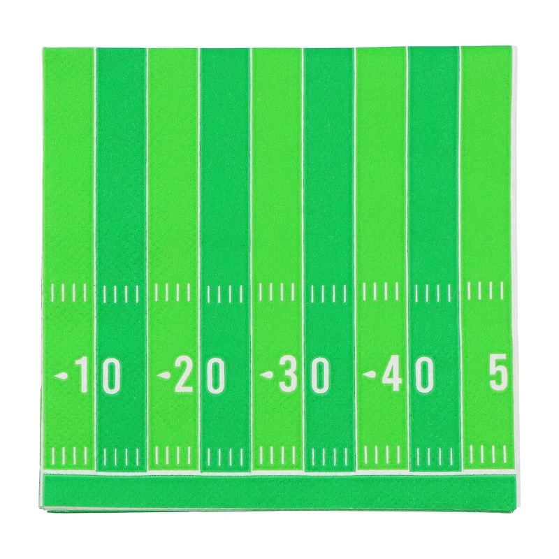 Football Field Cocktail Paper Napkins, 20ct. by Celebrate It™