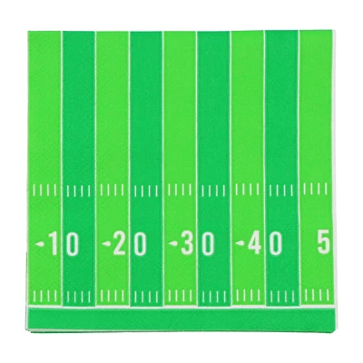 Football Field Cocktail Paper Napkins, 20ct. by Celebrate It™