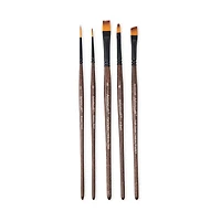 Golden Synthetic Acrylic 5 Piece Brushes by Artist's Loft™