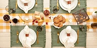 DII® Variegated Fringe Cotton Placemats