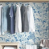 NuWallpaper Indigo Empress Garden Peel & Stick Wallpaper