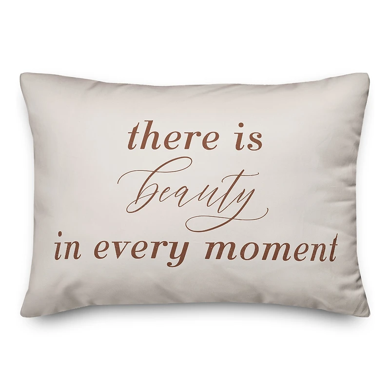20" x 14" Beauty in Every Moment Indoor & Outdoor Throw Pillow