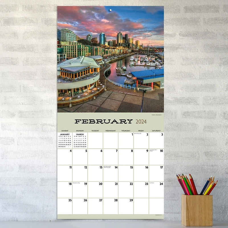 TF Publishing Pacific Northwest Wall Calendar