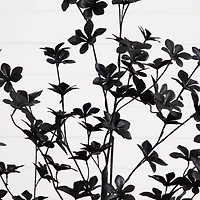 4ft. Artificial Halloween Black Enkianthus Tree