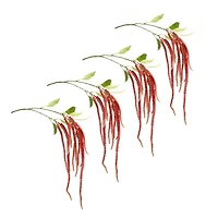 53.25" Red Amaranthus Floral Stems, 4ct.