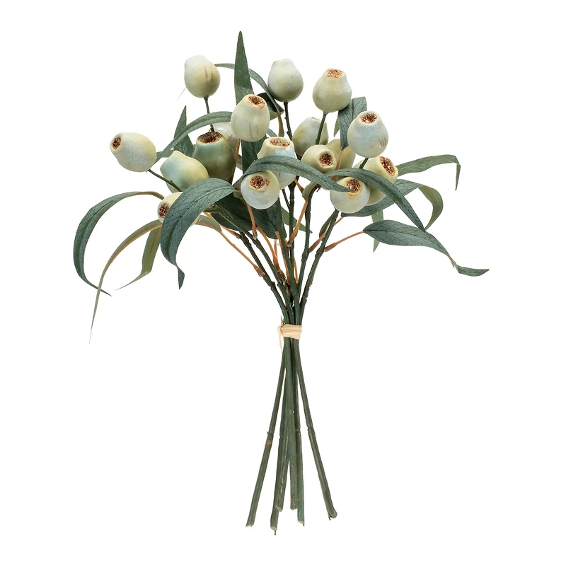 14" Green Pod Foliage Bundles, 2ct.