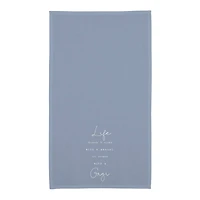 Life Comes with a Gigi Cotton Twill Tea Towel Set