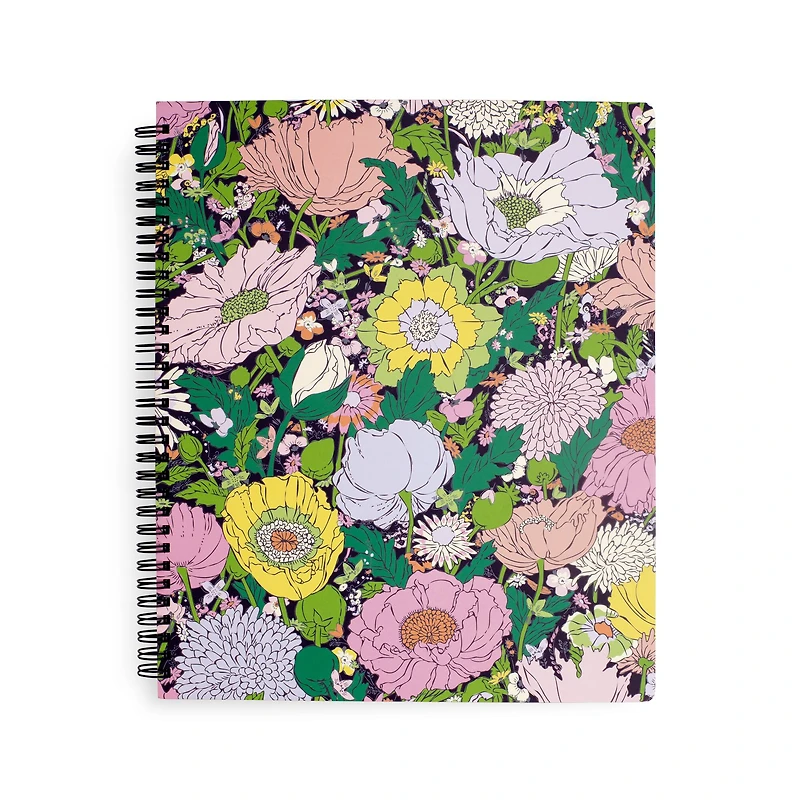 Vera Bradley® Bloom Boom Spiral Bound Notebook with Pocket