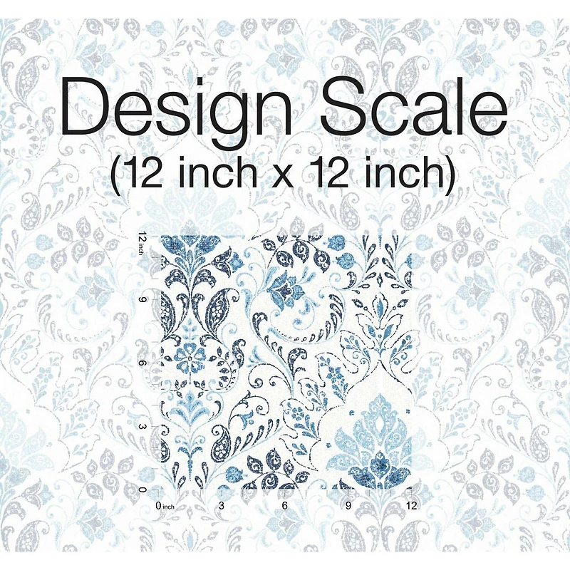 RoomMates Persian Damask Peel & Stick Wallpaper