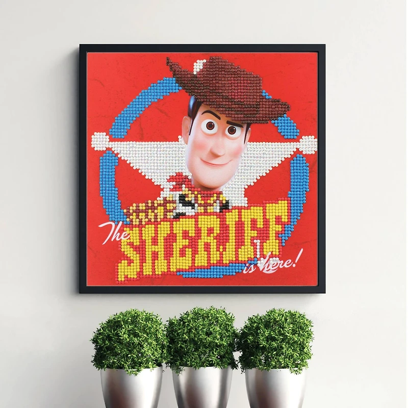 Camelot Dotz® Beginner Woody Sheriff Is Here Diamond Painting Kit